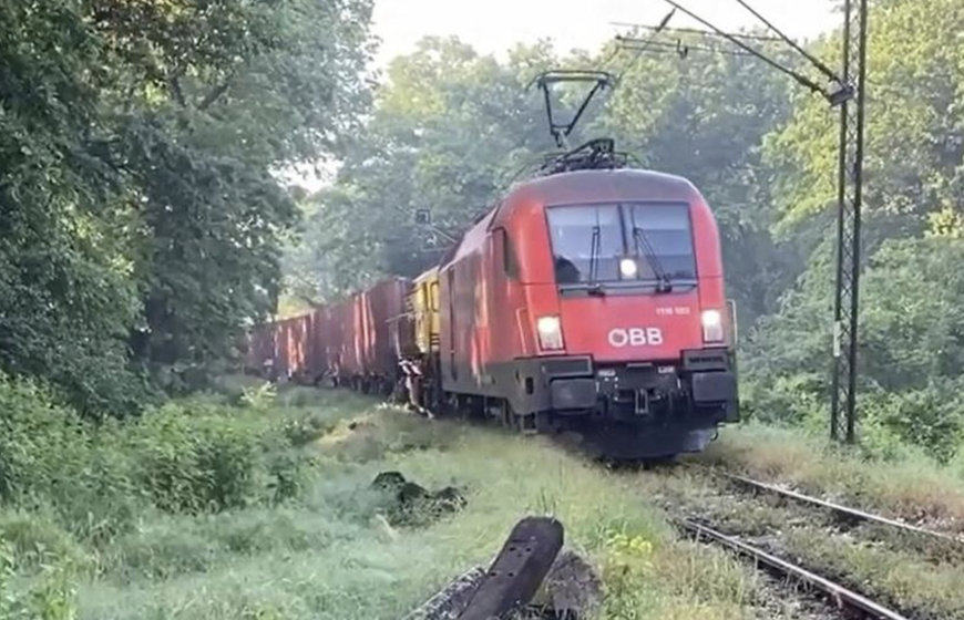 First test train with own traction in Serbia